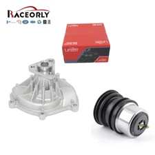 RACEORLY Water Pump Thermostat For Porsche Cayenne 92A Panamera 970 4.8L