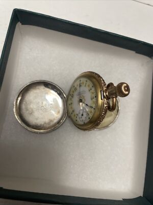 1800's American Waltham Watch Company Ladies Pocket Watch tri