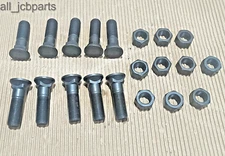  TOOTH POINT BOLT & NUT 10 PCS (PART NO. 826/00303 1340/0701) JCB BACKHOE - 3CX