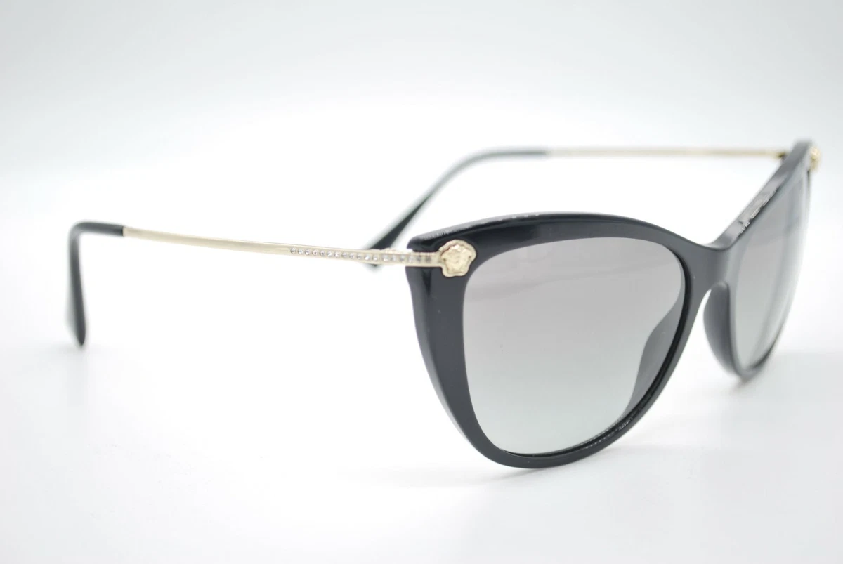 NEW VERSACE MOD. 4345 B GB1 11 BLACK GRADIENT AUTHENTIC FRAMES