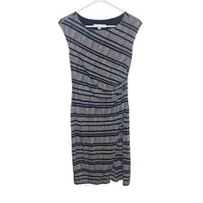 LOFT black sheath pencil dress size XS stretch casual church work