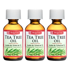 De La Cruz 100% Pure Australian Tea Tree Essential Oil, 1 FL. OZ. - (3 BOTTLES)