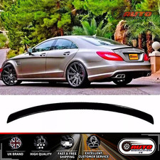 Mercedes CLS Klasse W218 C218 Heck Kofferraum Spoiler Lippe Wing Kit Glanz Schwarz 2010-18