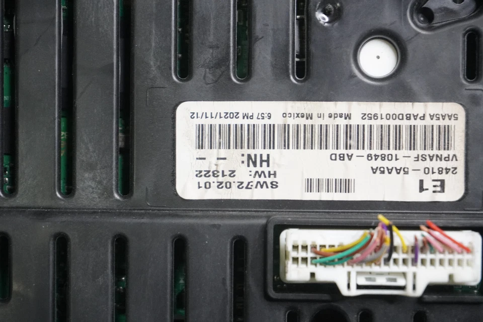 Cuadro medidor velocímetro Nissan Murano 2022 2023 2024 OEM 248105AA5A SIN VIN Foto 4 de 4