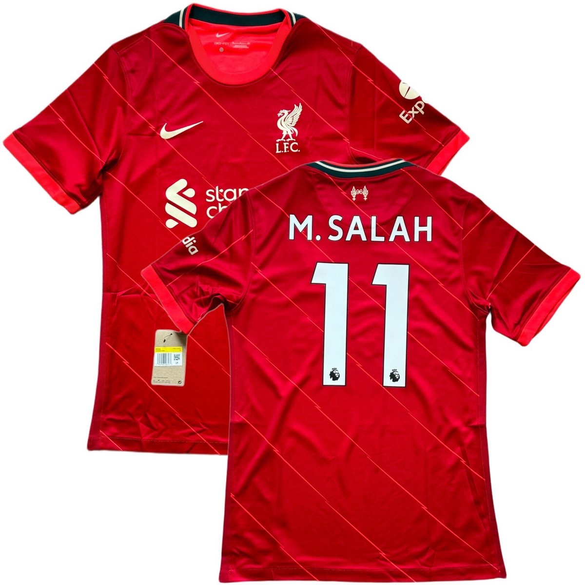 2021/22 Liverpool Home Jersey #11 Mohamed Salah Small Nike