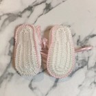 Baby Booties Crocheted Photography Photo Prop Newborn Infant Birthday Party Xmas — photo 7