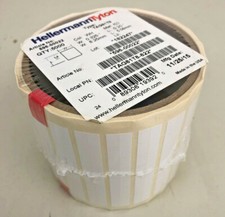 HellermannTyton TAG81T8-822 Thermal Transfer Label.325" X .2", 8 Across, 5000/RL