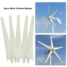 5pcs Wind Turbine Blade Pro Nylon For DIY Wind Power Generator Windmill Kits