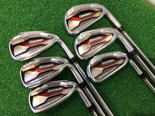 TaylorMade AERO BURNER 6s Iron Set / 5-PW / Flex Stiff / KBS C