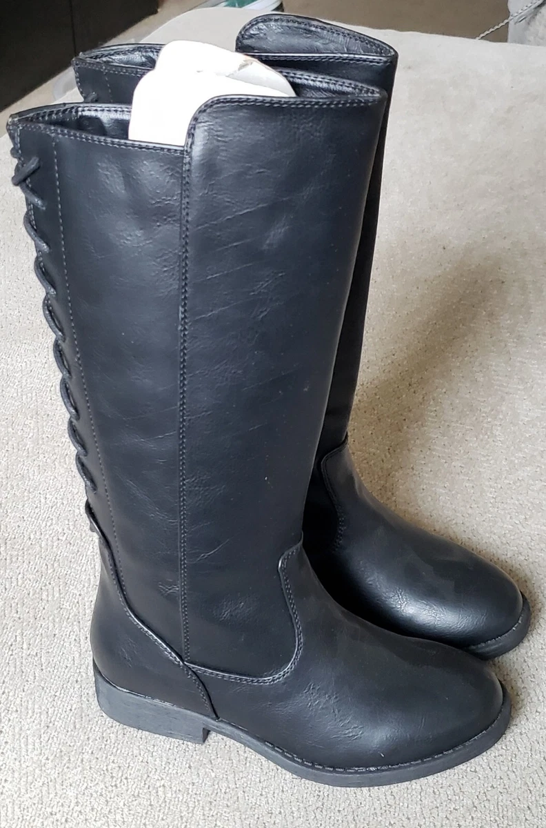 Girls knee high boots size 13 sale