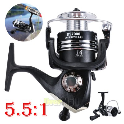 14BB High Speed Saltwater Metal Spinning Fishing Reel Large Fish Reels Outdoor