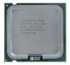 Processor CPU Intel Pentium Dual-Core E5200 2.5GHz LGA775 SLB9T