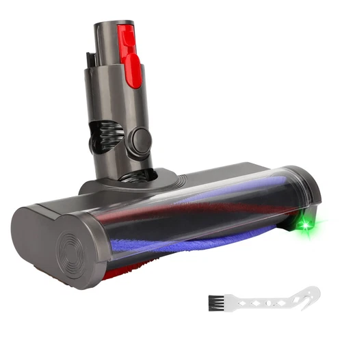 Bürste für Dyson V7 V8 V10 V11 V15 Bodenbürste Staubsauger Bodendüse mit LED - Bild 12 von 13