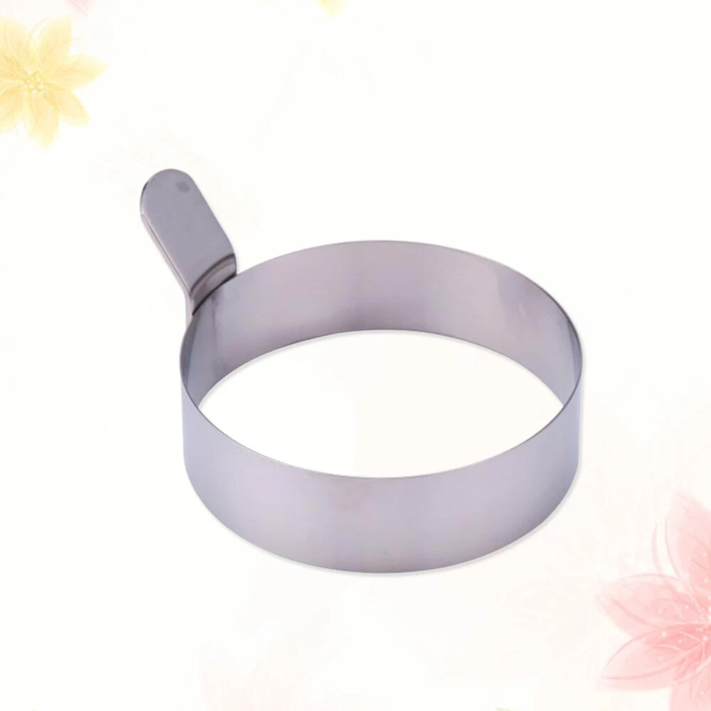 2 Pcs Circle Egg Cooker Cooking Utensil Kitchen Tool for Fried Eggs