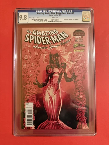 Amazing Spider-Man Renew Your Vows #3 CGC 9.8 Venomized Red Variant Mike Deodato