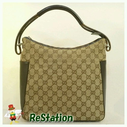 Sac à bandoulière Gucci GG Supreme GG toile cuir marron 001 3766 2123