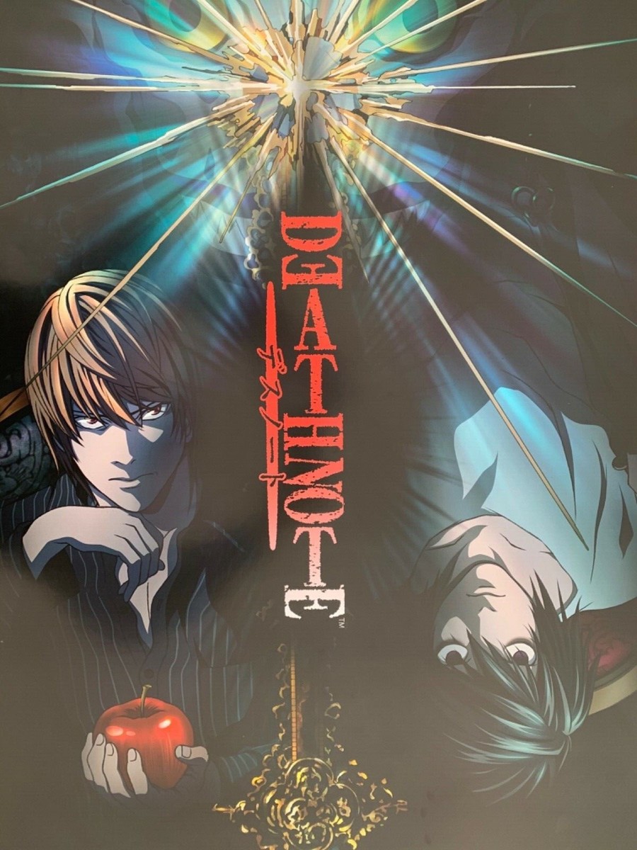 DEATH NOTE, MANGA, BY TAKESHI OBATA, LICENSED 2000's POSTER | eBay