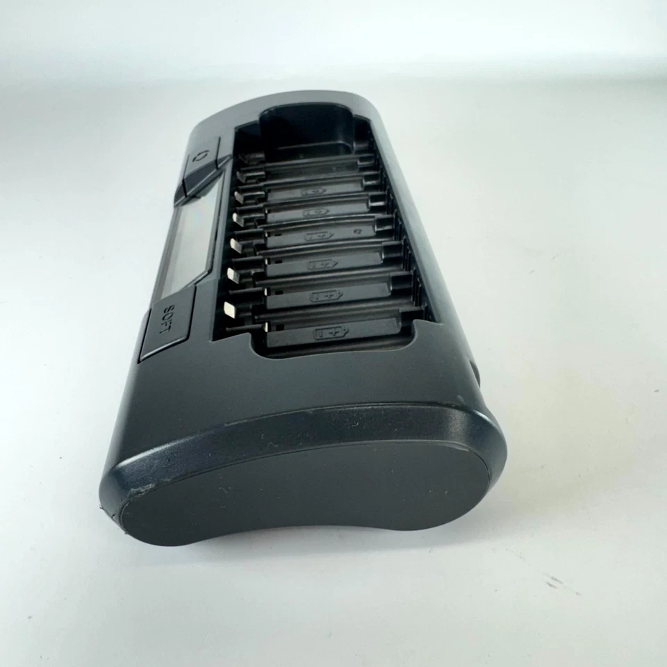 Powerex Maha MH-C800S 8 Cell AA/AAA NiCD Batteries Quick Charger Black 1000mA - Image 4 of 4