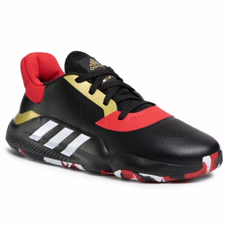 adidas Pro 2019 Low Men Basketball Shoes New Black White Red Gold EG2818 | eBay