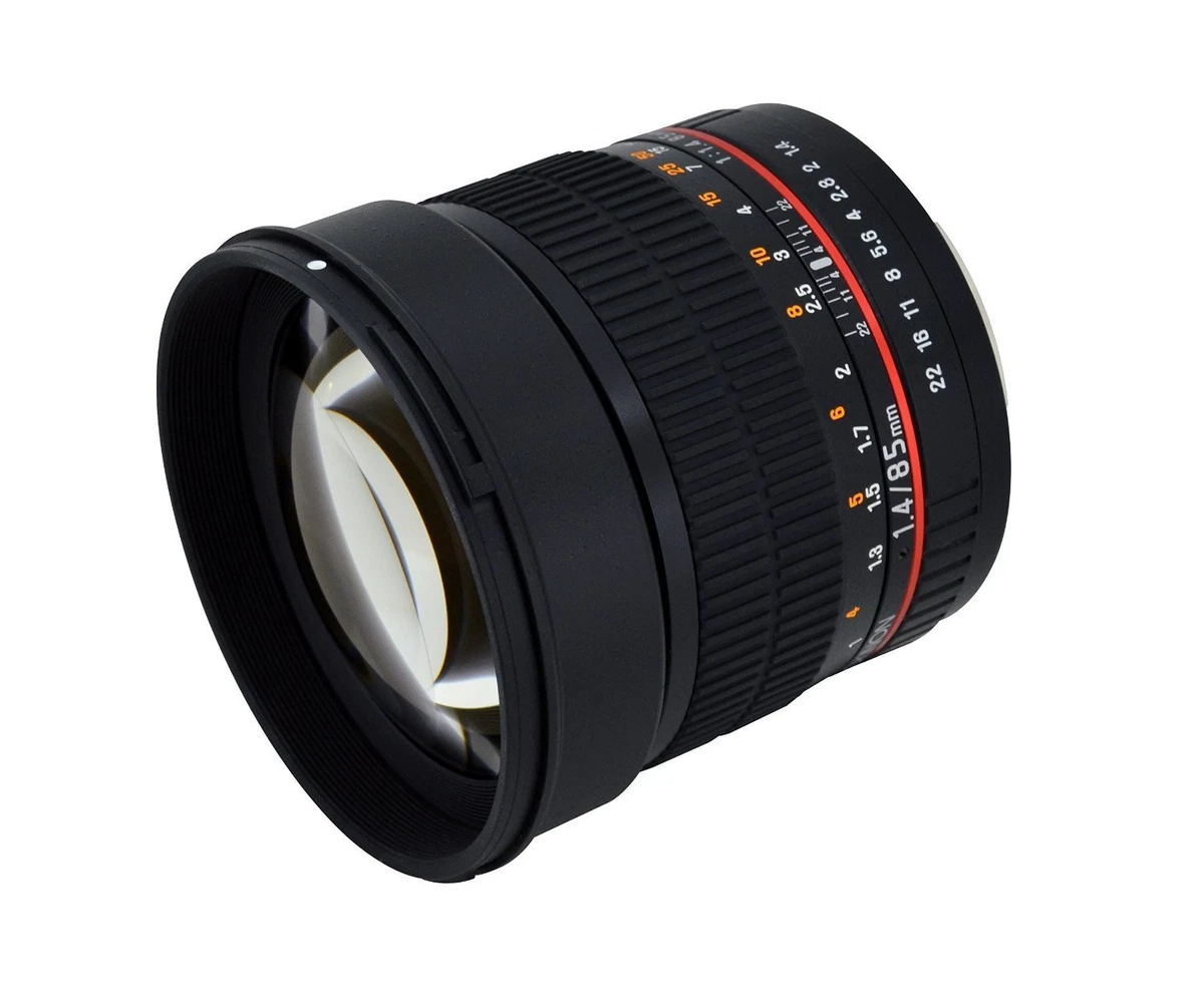Samyang f/1.4 Camera Lenses 85mm Focal for sale | eBay