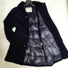 Mackintosh Dunkeld Navy Down Coat Size 38 M - Pre-Owned