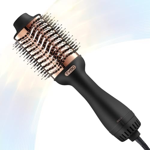 4-in-1 Ionic Hair Dryer Brush & Volumizer, Oval Titanium Barrel
