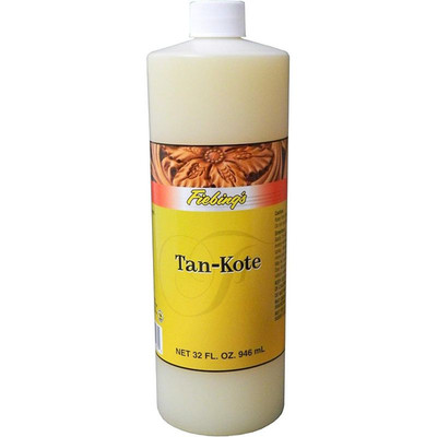 Fiebing's Tan-Kote - Leather Protector, Finisher & Sealer - 1 Quart, Neutral