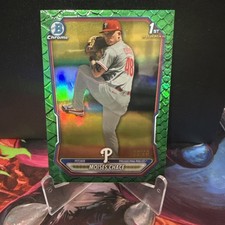 2026 Bowman Moisés Chance /99 Reptilian Green Refractor