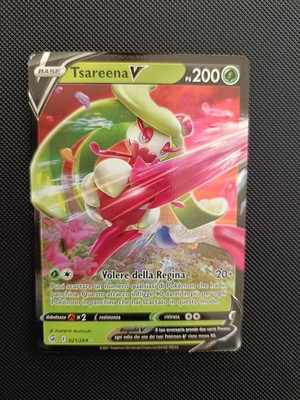 TSAREENA V 21 021/264 - ITA MINT - Pokemon Schwert & Schild FUSION SHOT