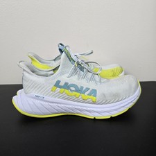 Hoka Shoes Womens Size 9 Yellow Carbon X 3 Performance Running Athletic Sneakers