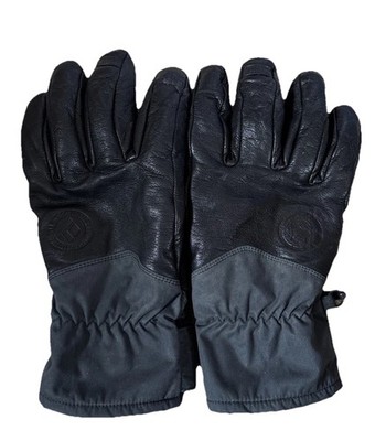 Black Diamond Men s Large Black Goatskin Leather Pertex Gloves 801056