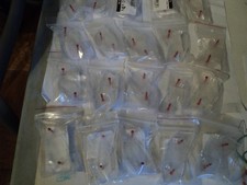20 - 2 COUNT PACKS RHYS-DAVIS LARGE TEASER HEADS (CLEAR) NIP LAST ONES