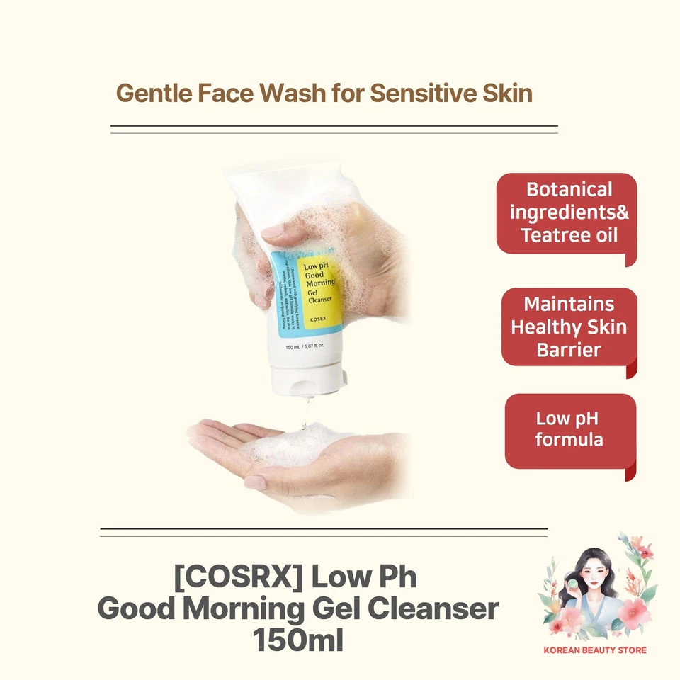COSRX Low pH Good Morning Gel Cleanser 150ml - Image 2 of 4