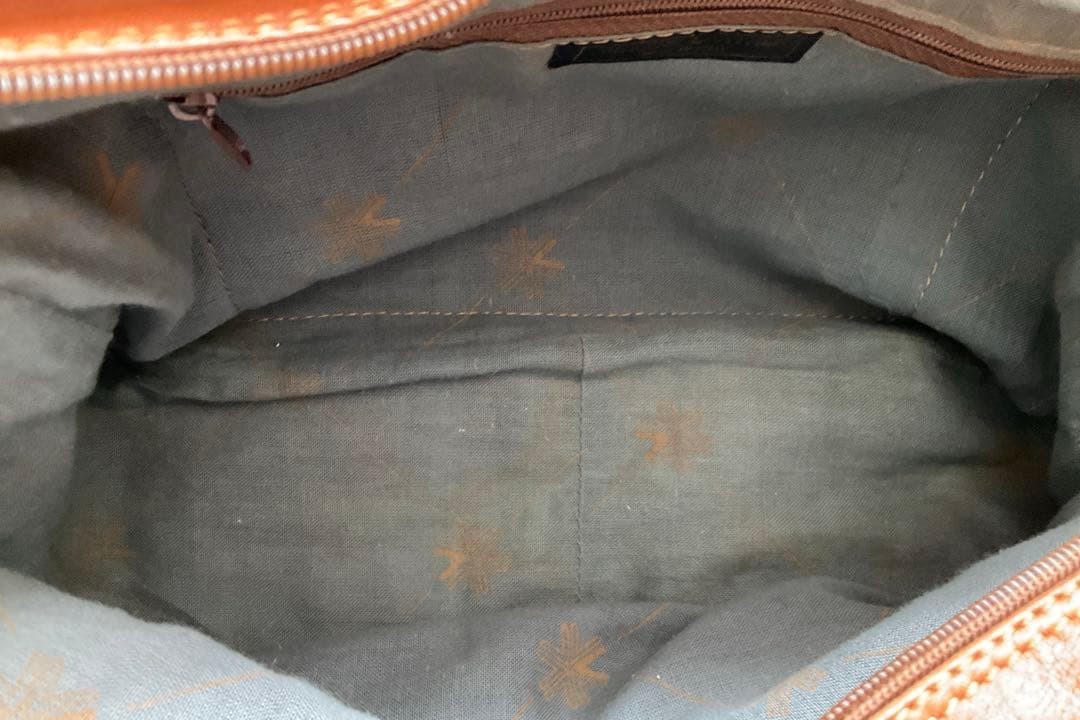 Valentino Garavani Leather Shoulder Bag Brown Made in Italy Vintage Good Condit thumbnail 11