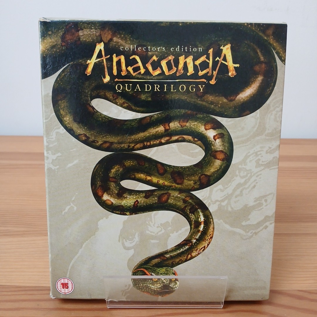 Anaconda Quadrilogy BluRay Collectors Edition Boxset 88 Films UK Release