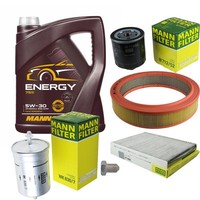 Mann Inspektionspaket Filterset 5L Mannol Energy 5W-30 FüR VW Golf III 1.4