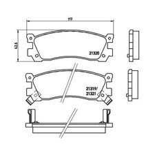 Disque de frein Mazda 929