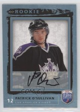 2006-07 Upper Deck Be a Player Rookie Auto Patrick O'Sullivan #205 Auto 1o3