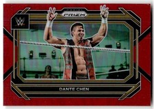 2023 Panini Prizm WWE Dante Chen Red #/299 #60