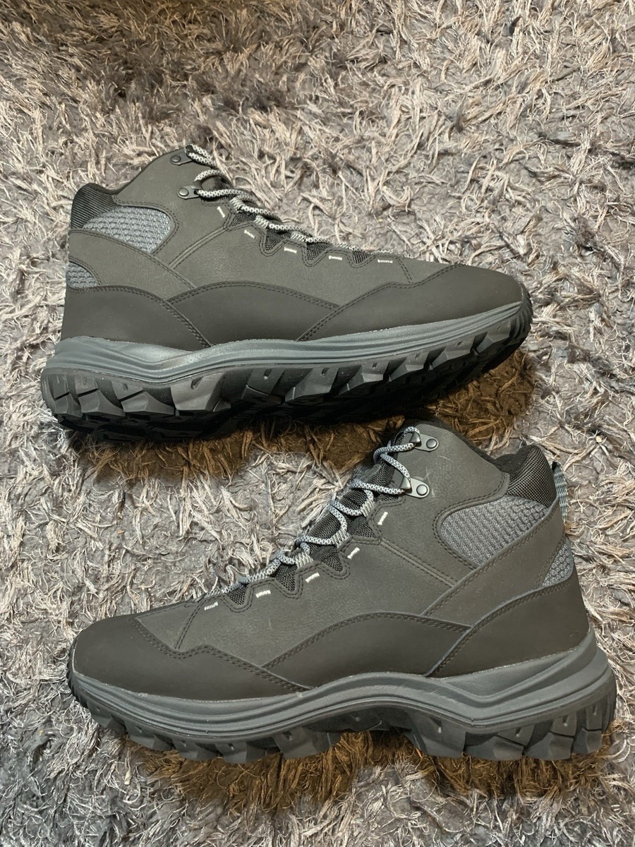 Merrell Snow Boots Mens Size 9 Black Insulated Lace Up Winter Hiking J16467Z Merrell Thermo Chill Mid Waterproof Winter Snow Boots J16467  main image 3