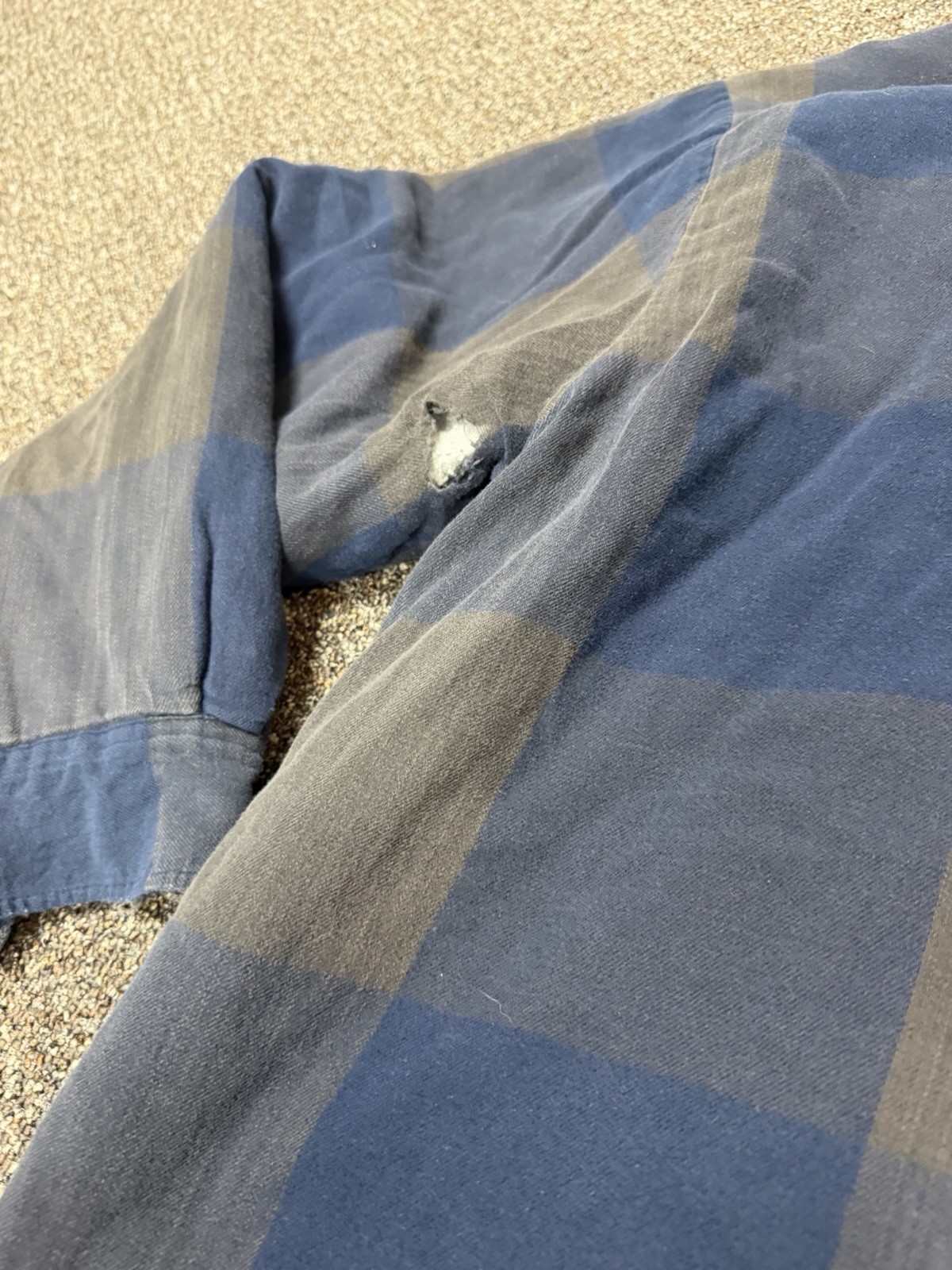 Vintage 1990s Basic Editions Cotton Work Flannel … - image 7