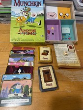 Adventure Time Munchkin  Card Game Rare Complete Components, Minor Box Damage