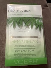 Voesh Pedi In A Box Deluxe 4 Step Kit Hemp Relax