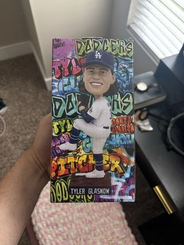 Tyler Glasnow Los Angeles Dodgers MLB Baseball Bobblehead Figure Original Box