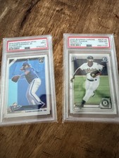 Panini Vladimir Guerrero Jr. 2019 With 2020 Robert Puason card lot. 