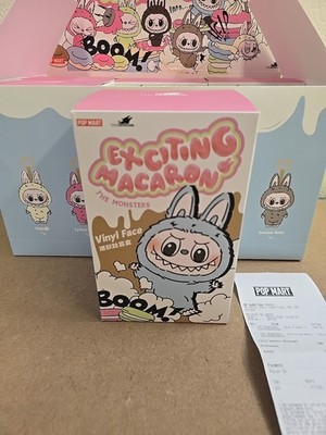 Pop Mart Labubu the Monsters Exciting Macaron Plüschbox Blindbox Single Labubu
