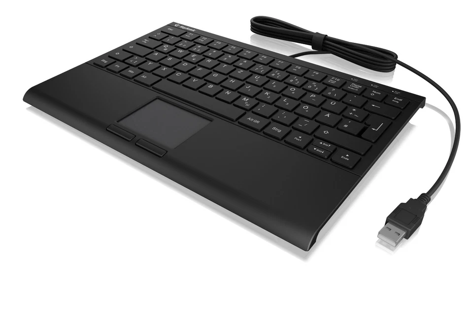 KEYSONIC KSK-5211ELU Mini-USB-Tastatur Hintergrundbeleuchtung 60957 B-Ware - Bild 3 von 4