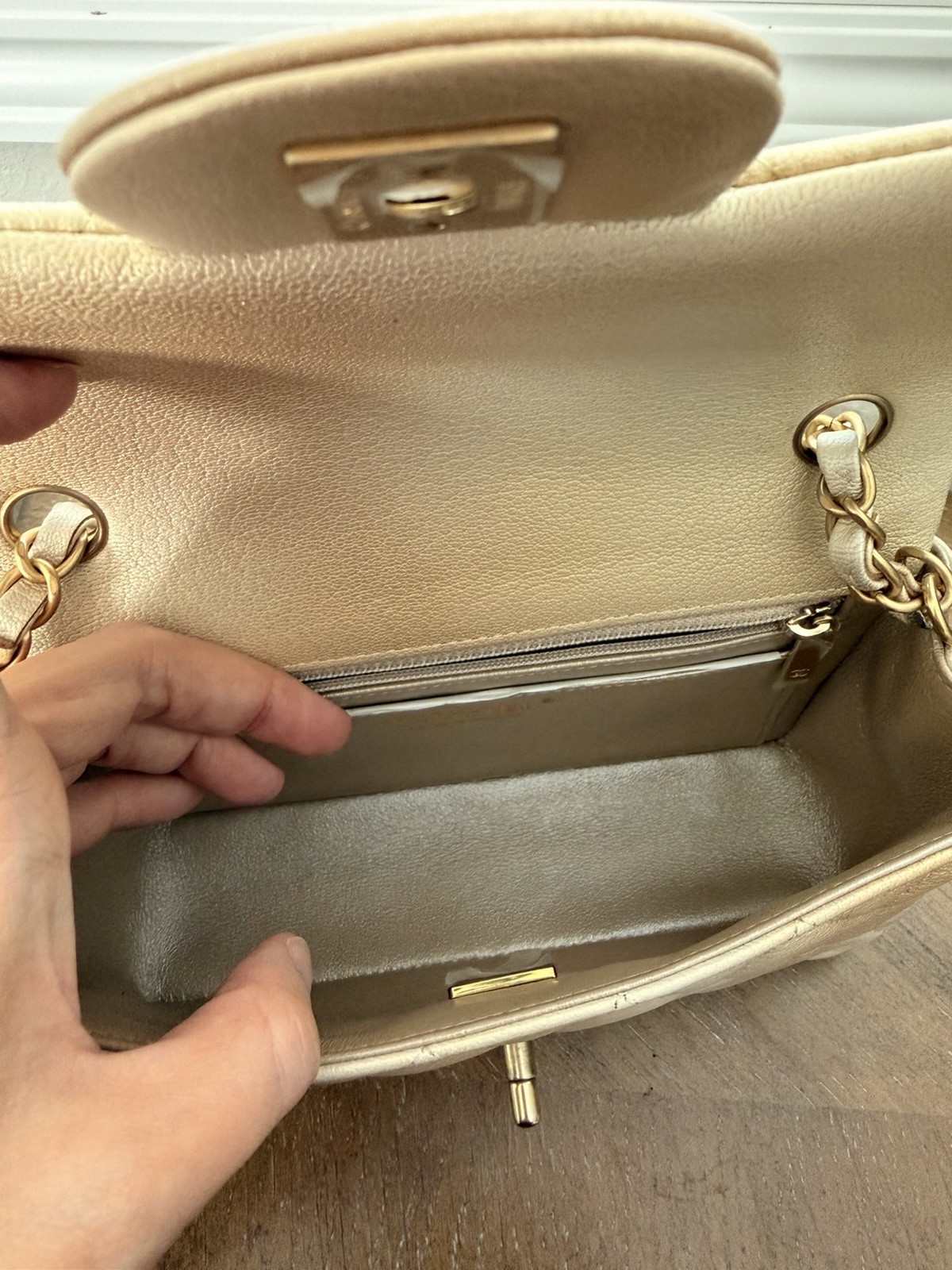 Chanel CC Classic Timeless Mini Rectangle Flap Ba… - image 12