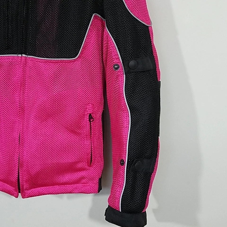 Brooks Leather Sportswear Mesh Moto Jacket Size M - Image 3 of 4