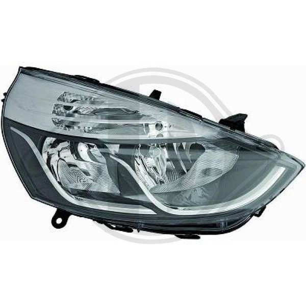 Hauptscheinwerfer Diederichs 4416082 Hd Priority Parts FüR Renault Rechts-image